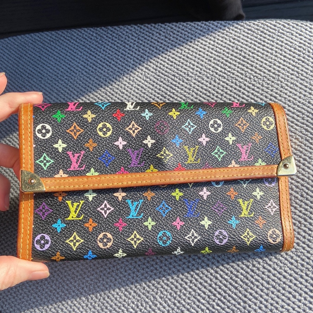 Louis Vuitton multicolored wallet